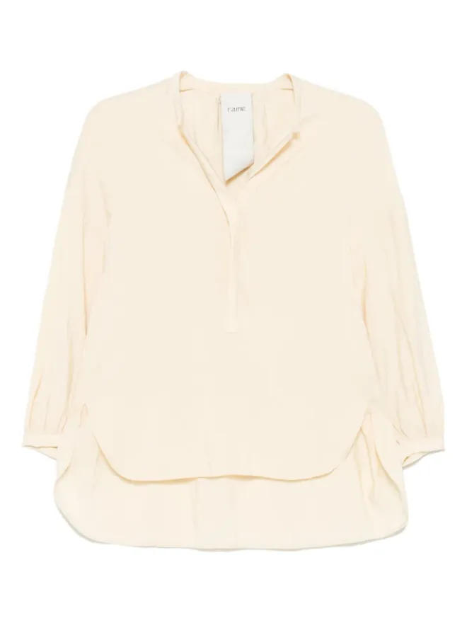RAME RAME satin blouse - Neutralsの商品画像