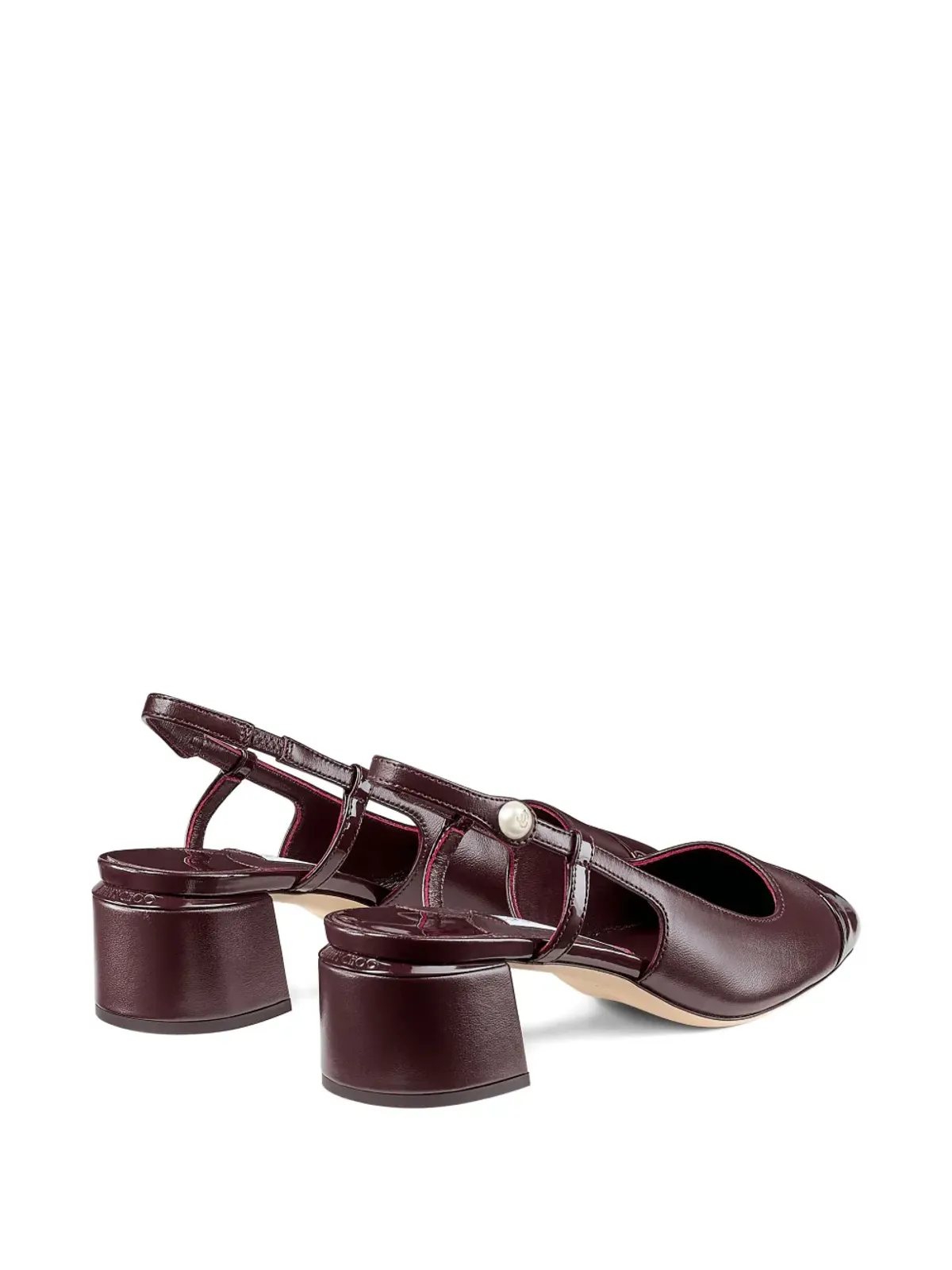 Jimmy Choo 45mm エリサ スリングバックパンプス - ブラウン - 画像5