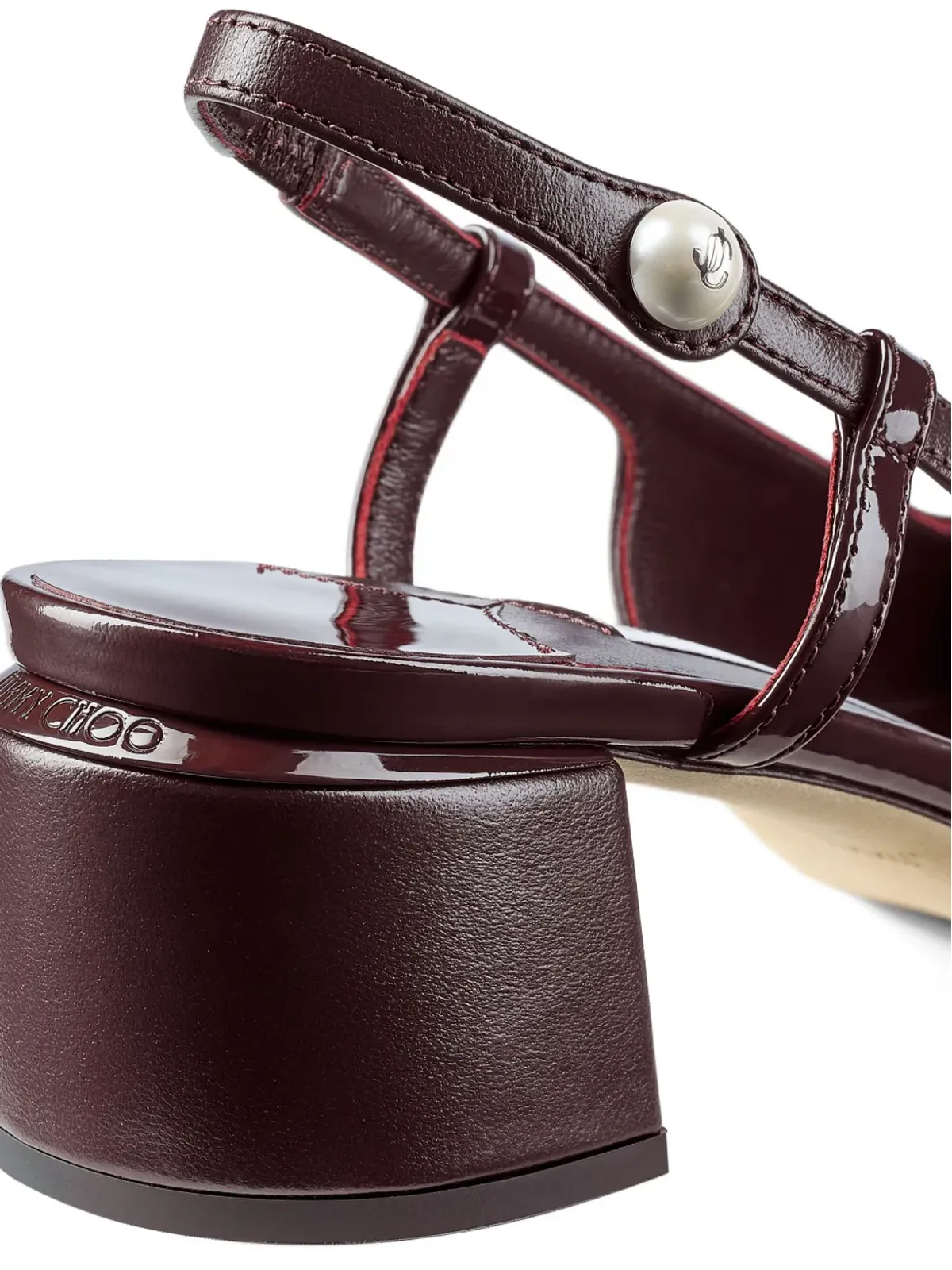 Jimmy Choo 45mm エリサ スリングバックパンプス - ブラウン - 画像4