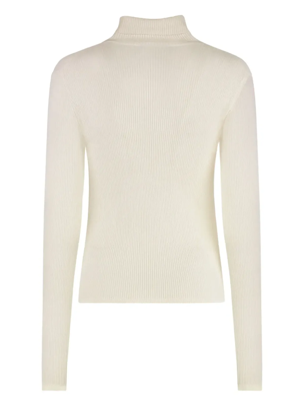 SABLYN ribbed turtleneck sweater - Neutrals - 画像2