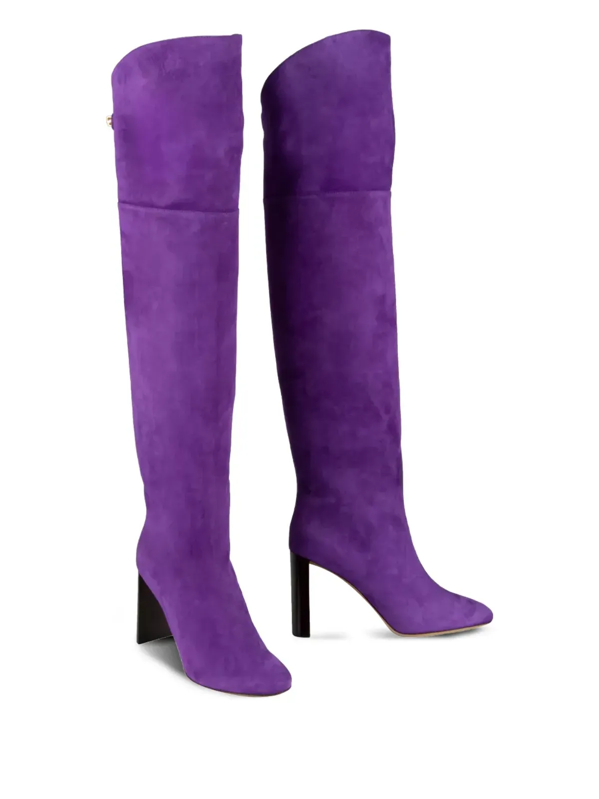 Maison Skorpios マリリン オーバー・ザ・ニーブーツ - Purple - 画像2