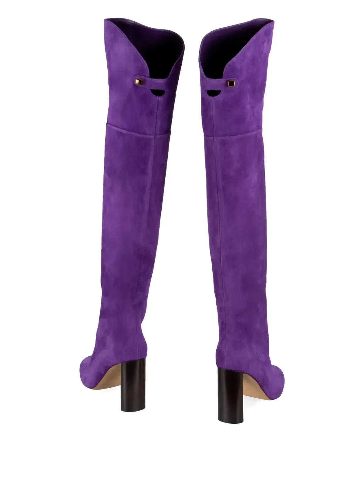 Maison Skorpios マリリン オーバー・ザ・ニーブーツ - Purple - 画像3
