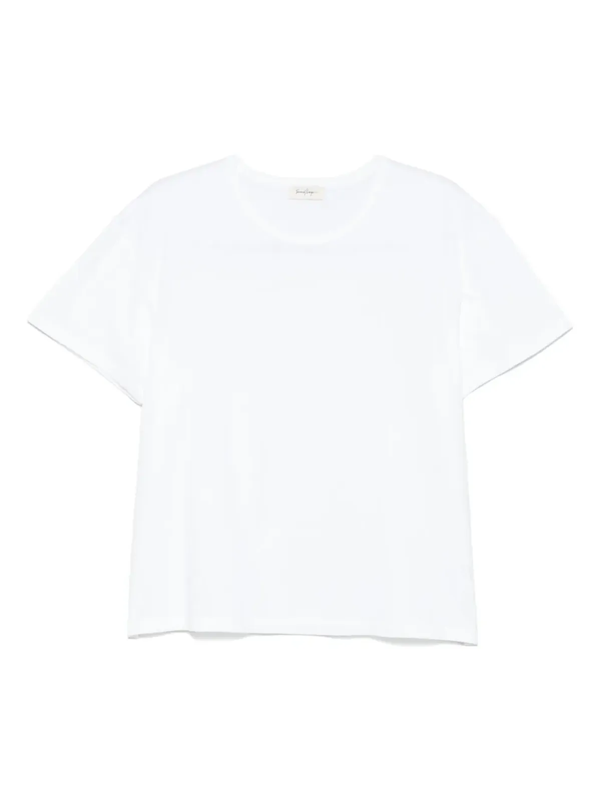 Second/Layer コットンTシャツ - 画像1
