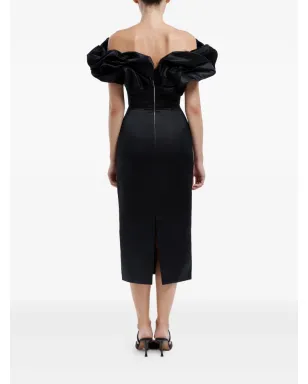 POST MERIDIEM メレンゲ ミディドレス - サムネイル4