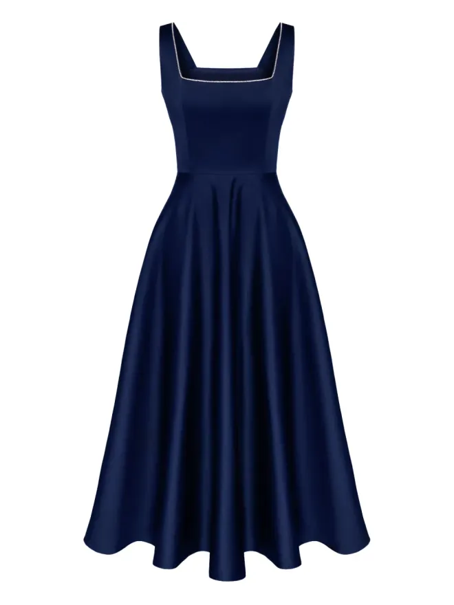 POST MERIDIEM POST MERIDIEM デコレートボディス ミディドレスの商品画像