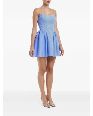 POST MERIDIEM タックコルセットミニドレス - サムネイル3