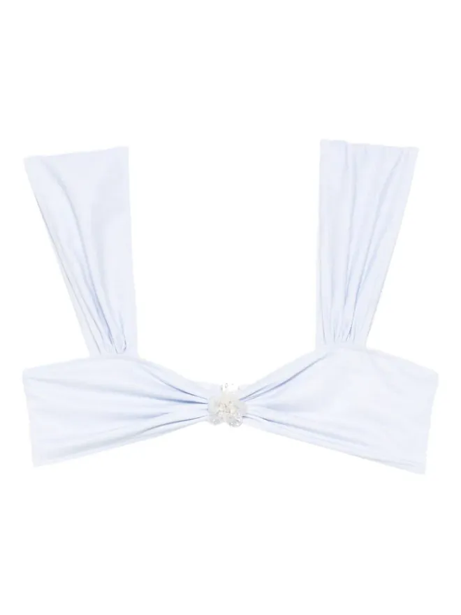 Roberta Einer Roberta Einer ニキータ フローラルアップリケ ビキニトップの商品画像
