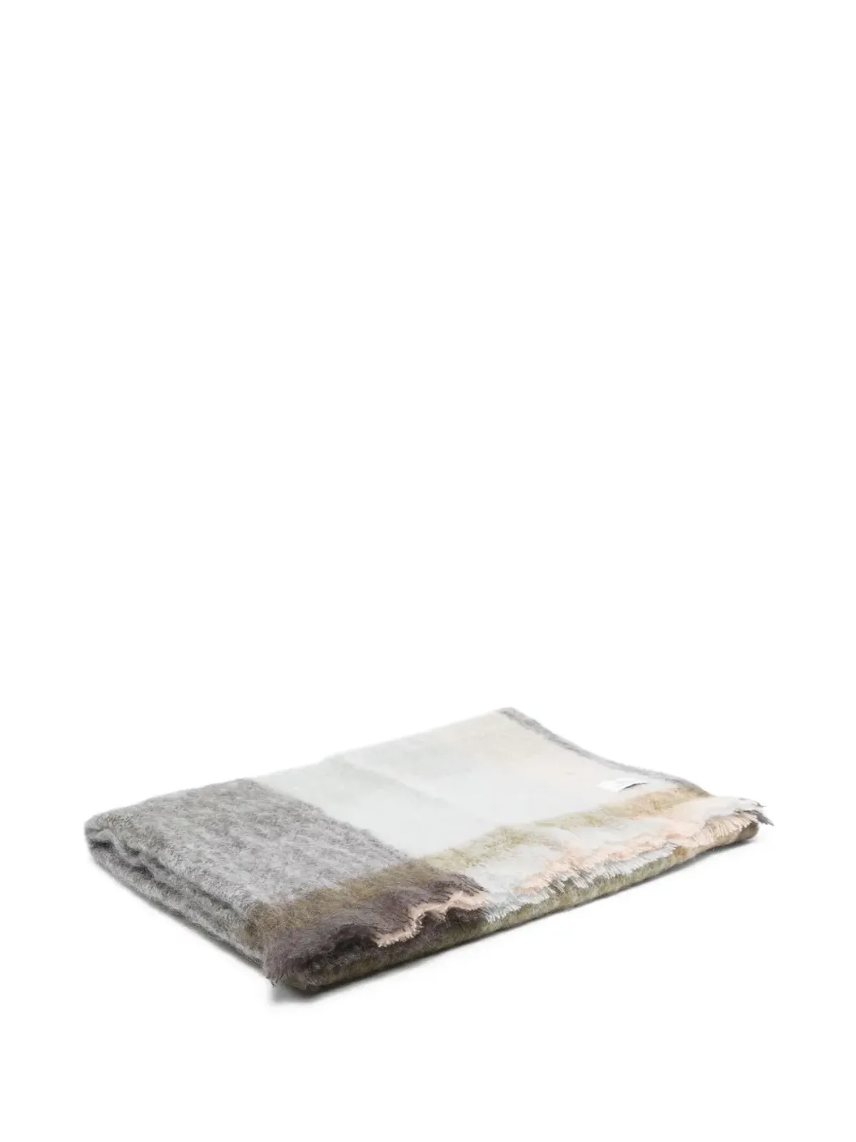 Soho Home Curtis チェック柄スロー - ブルー - 画像1