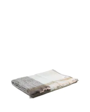 Soho Home Curtis チェック柄スロー - ブルー - サムネイル1