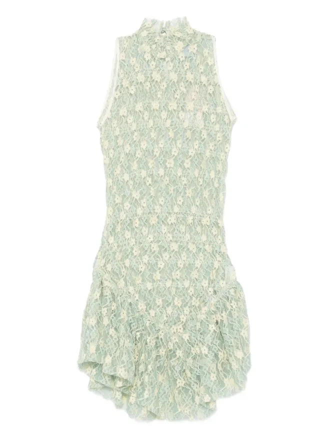 Roberta Einer Roberta Einer 花柄レース ハイネック ミニドレスの商品画像