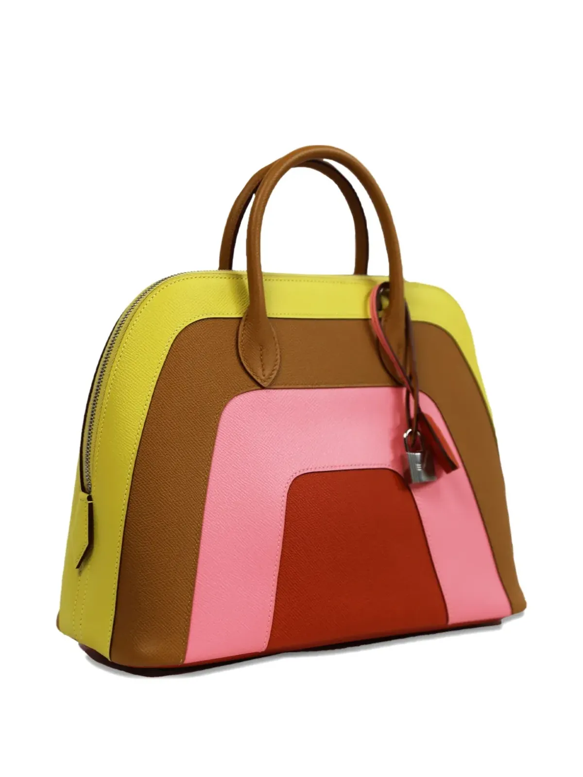 Hermès ビンテージ Bolide 30 トートバッグ - ピンク - 画像2