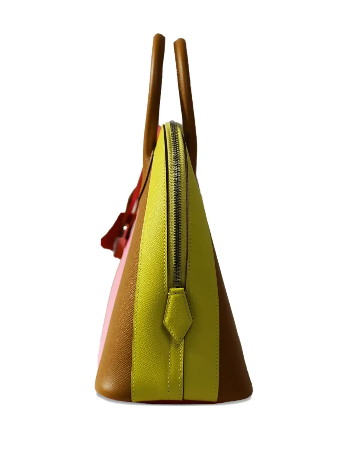 Hermès ビンテージ Bolide 30 トートバッグ - ピンク - 画像3