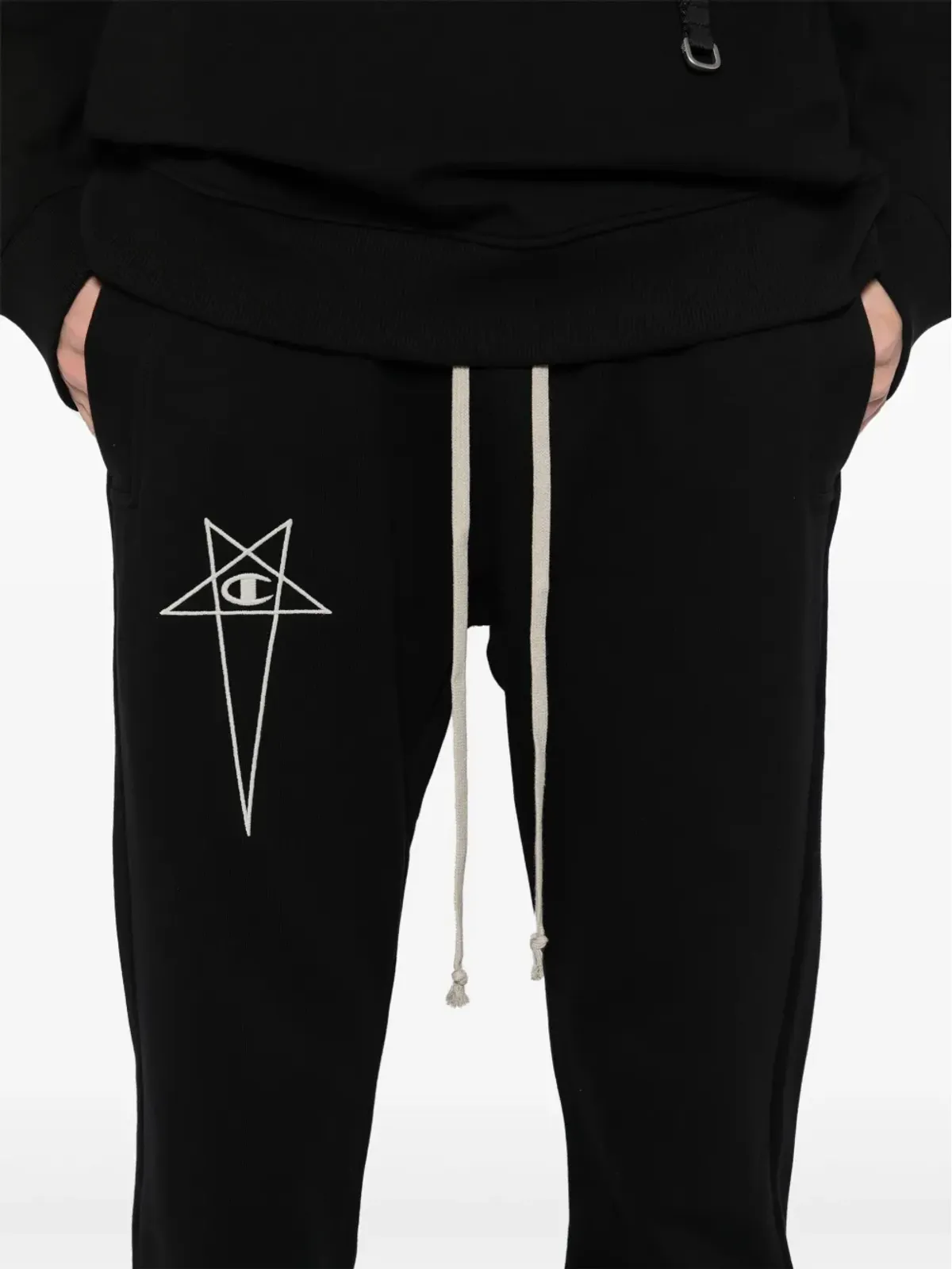 Rick Owens X Champion コットン トラックパンツ - 画像5