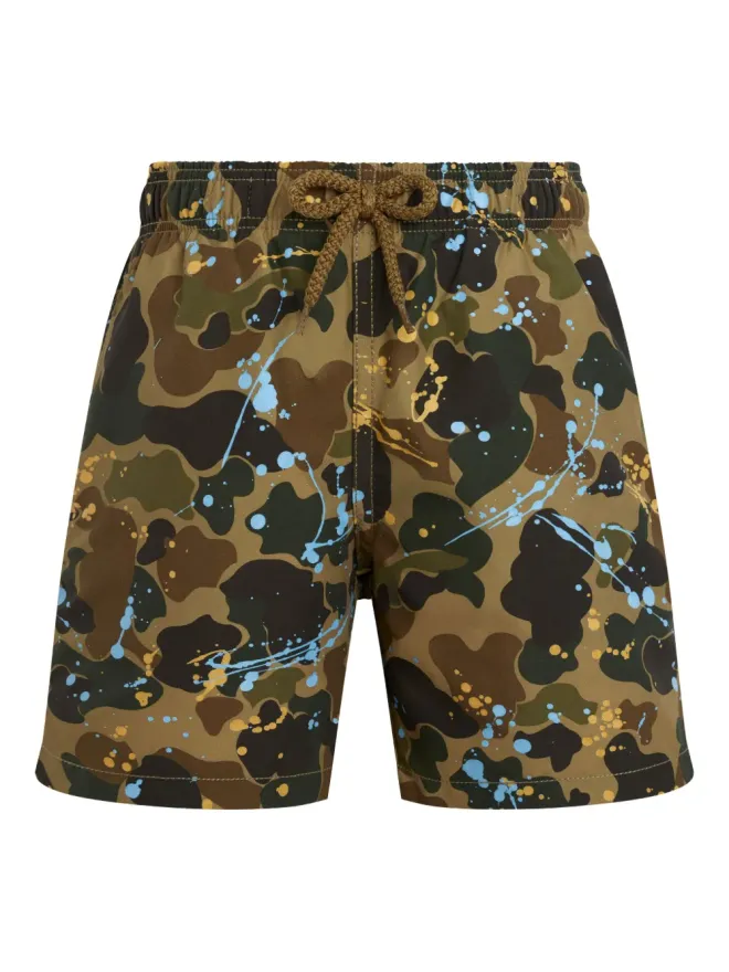 Vilebrequin Kids Vilebrequin Kids カモスプラッシュ スイムショーツの商品画像