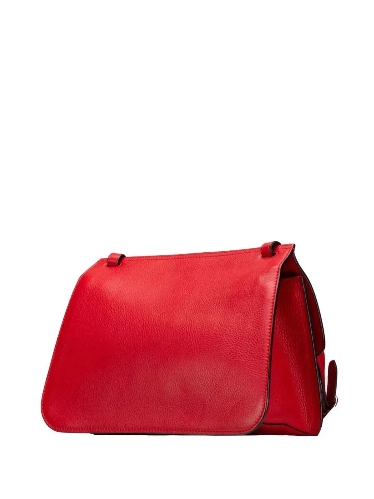 Gucci ビンテージ 2000-2015 レザー バンブー デイリー クロスボディバッグ - レッド - 画像3