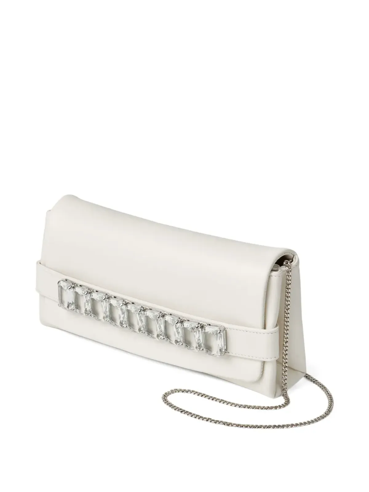 Jimmy Choo Kya クラッチバッグ - ホワイト - 画像3