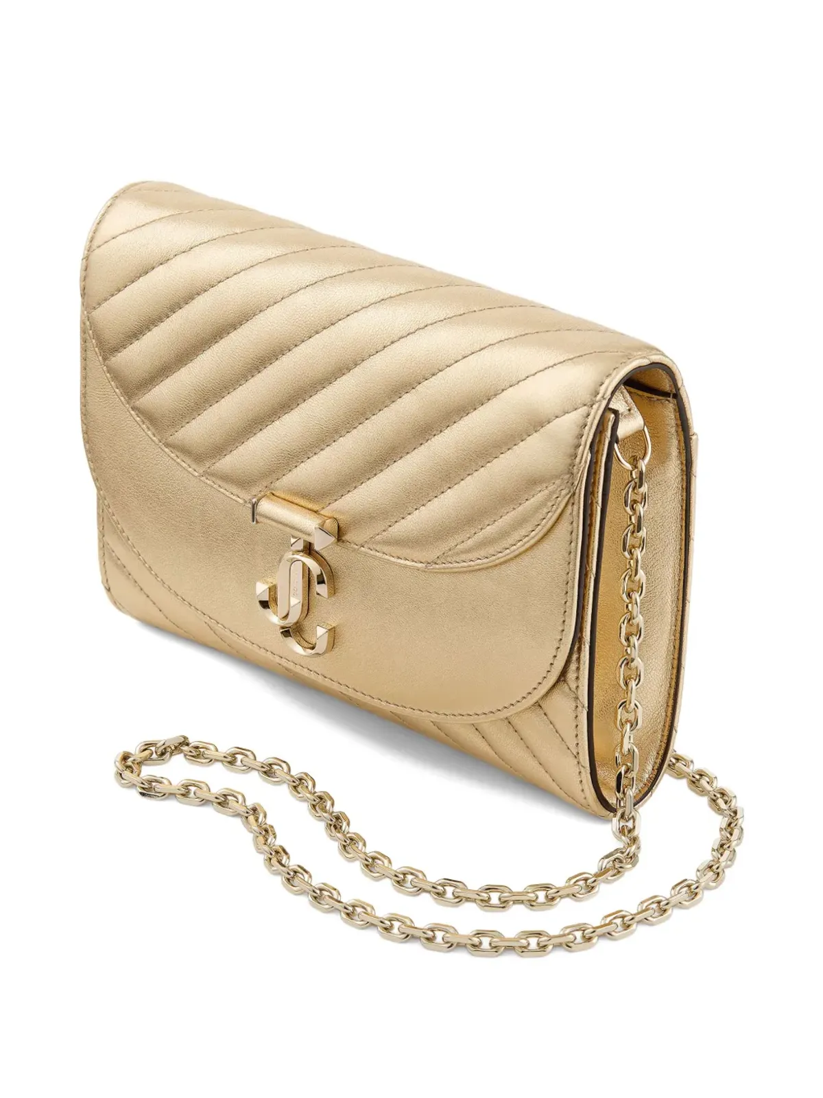 Jimmy Choo カーブ クラッチバッグ - 画像3
