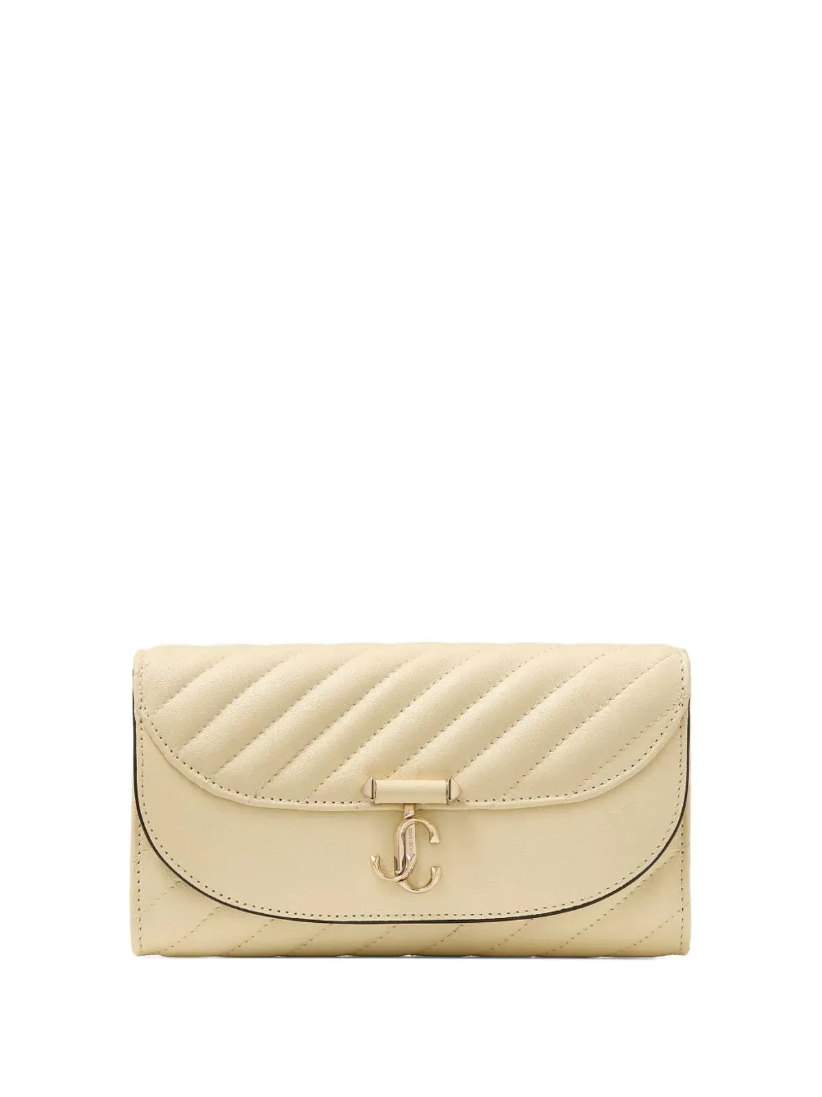 Jimmy Choo Curve ウォレット・オン・チェーン - イエロー - 画像1