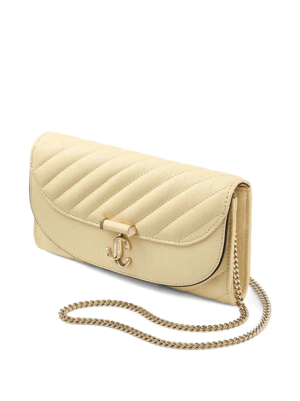 Jimmy Choo Curve ウォレット・オン・チェーン - イエロー - 画像3