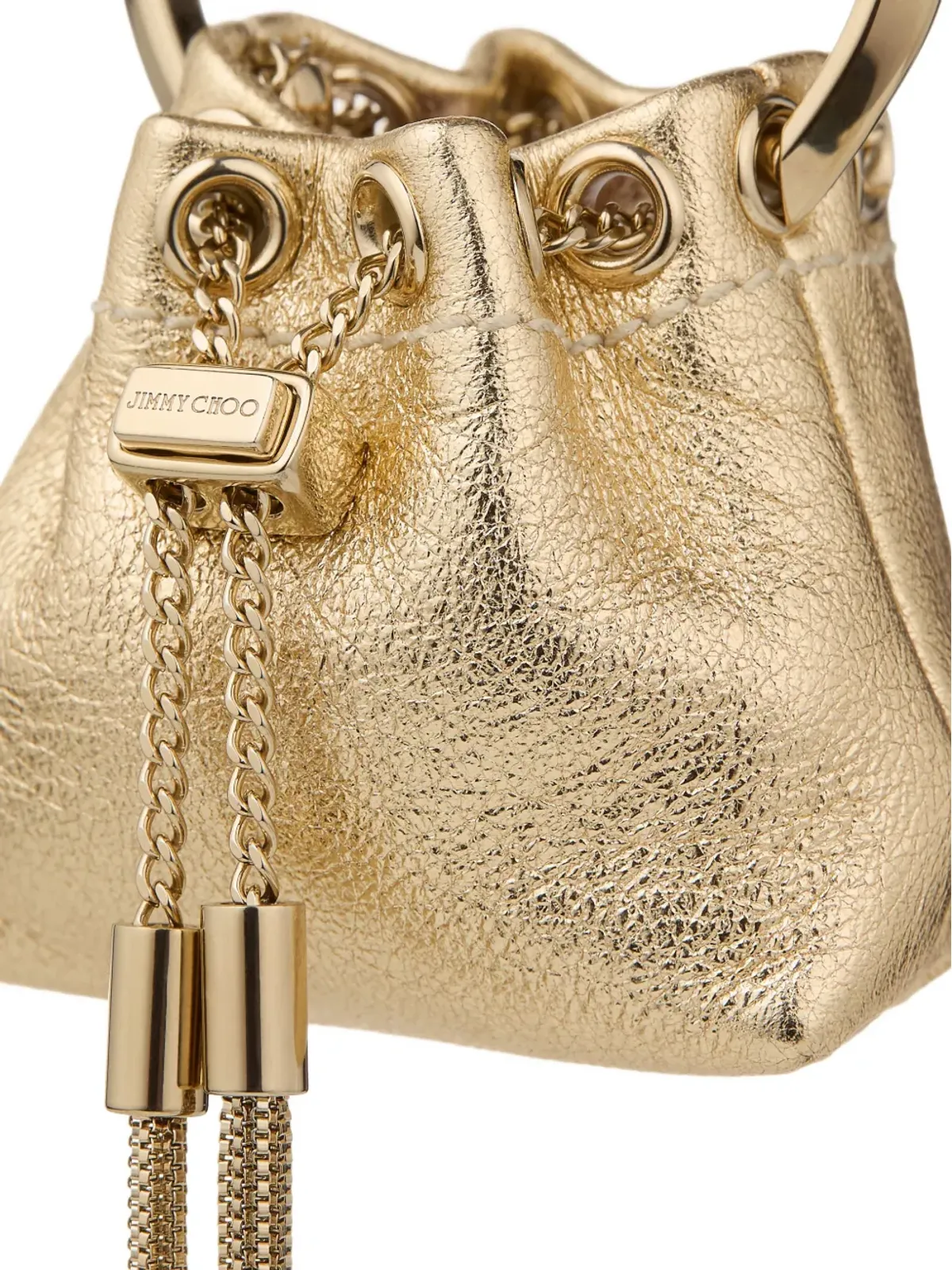 Jimmy Choo ボンボン キーチャーム - 画像3