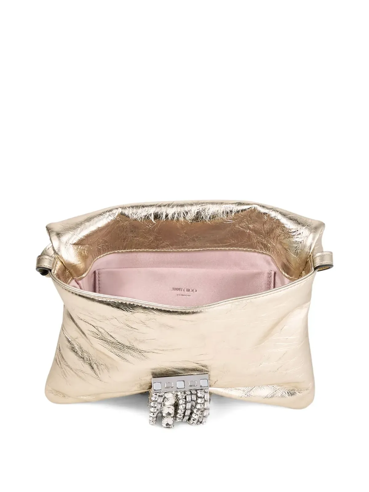 Jimmy Choo ザンドラ ショルダーバッグ - ゴールド - 画像3