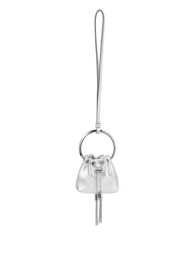 Jimmy Choo Jimmy Choo ボンボン キーホルダー チャーム - シルバーの商品画像