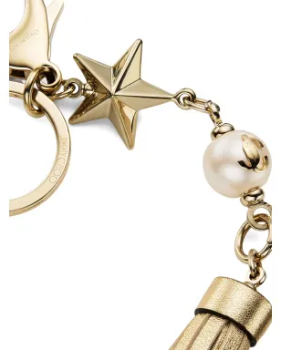 Jimmy Choo スタータッセル キーリング - ゴールド - サムネイル3