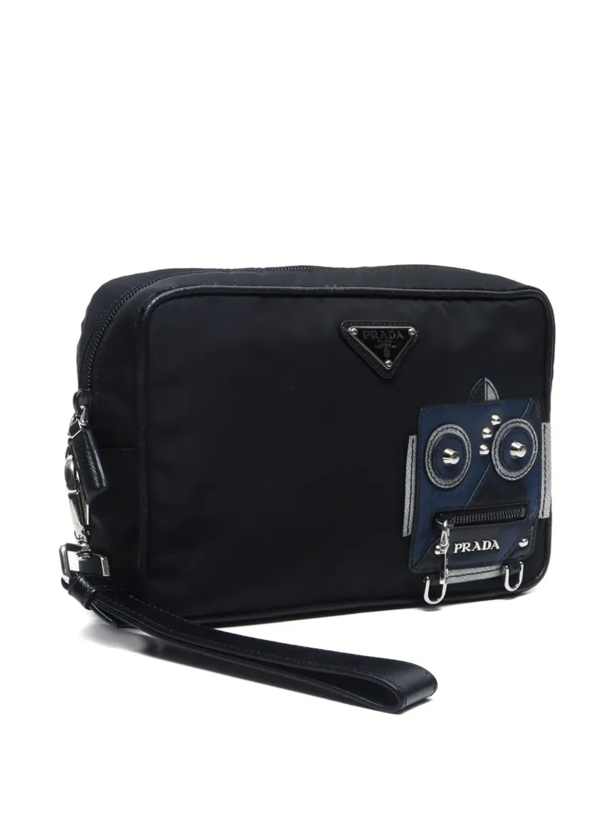 Prada ビンテージ ロボットモチーフ クラッチバッグ - 画像3