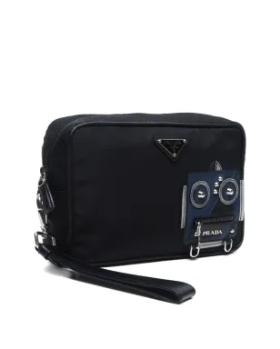 Prada ビンテージ ロボットモチーフ クラッチバッグ - サムネイル3