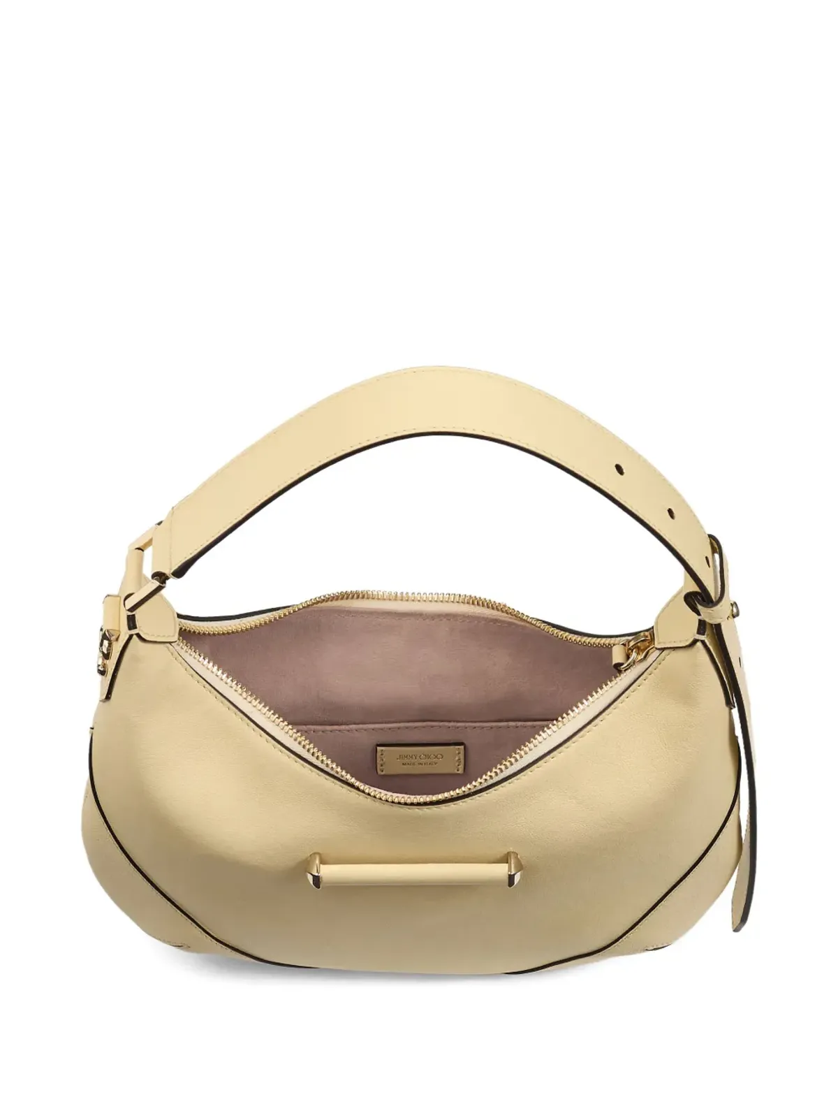 Jimmy Choo 小さめ Bar レザーショルダーバッグ - イエロー - 画像5