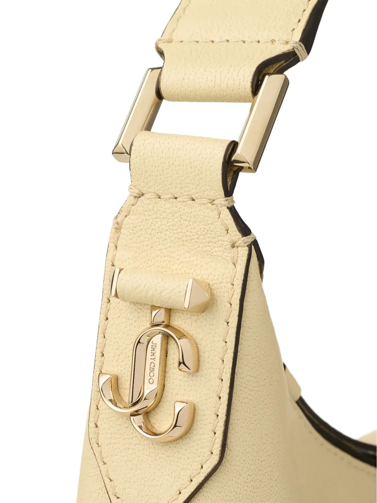 Jimmy Choo 小さめ Bar レザーショルダーバッグ - イエロー - 画像4