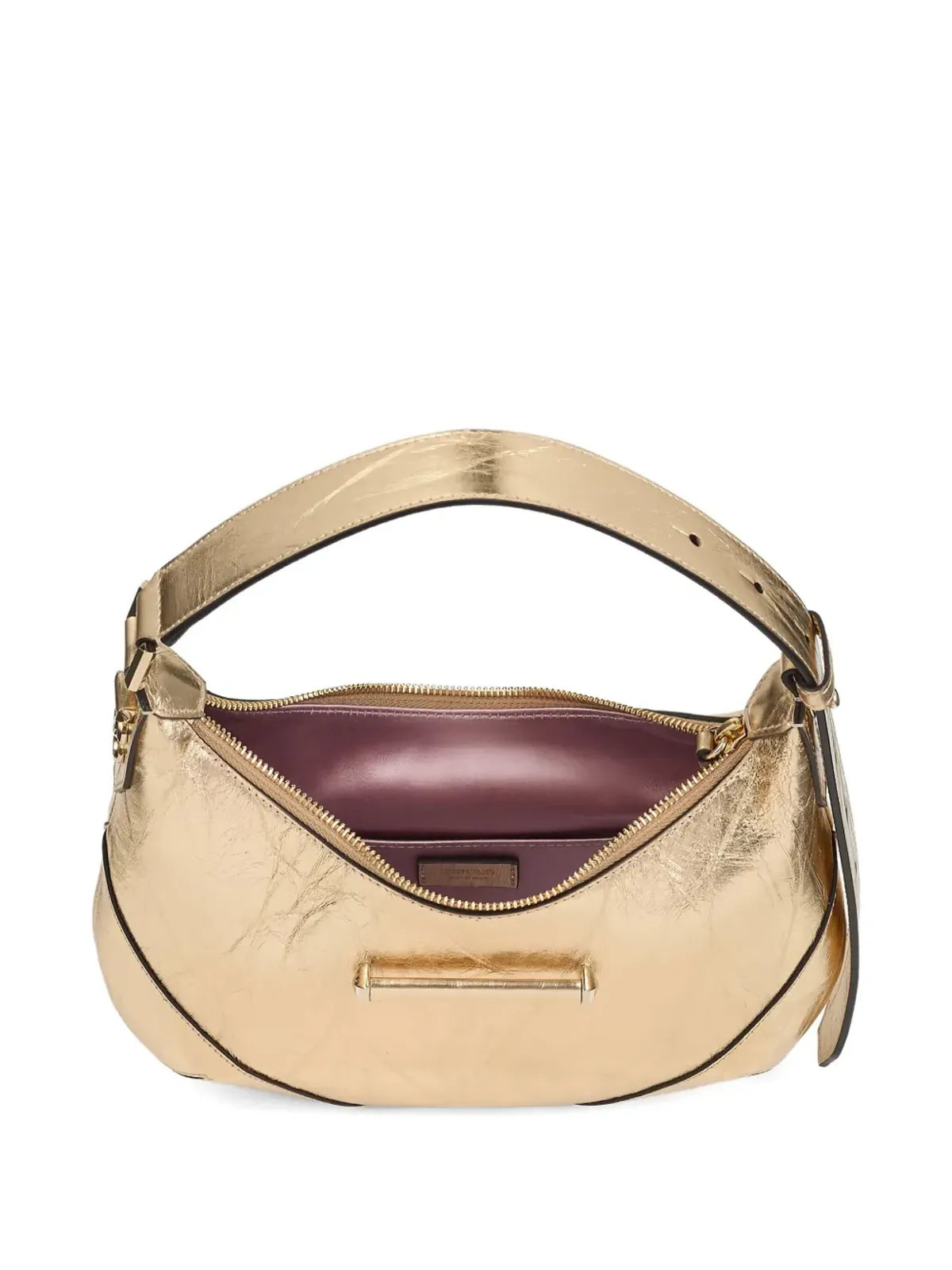 Jimmy Choo 小型バー・ホーボバッグ - ゴールド - 画像5