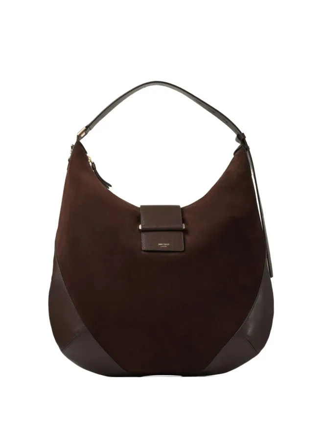 Jimmy Choo Jimmy Choo ミディアム バー・ホーボー バッグ ブラウンの商品画像