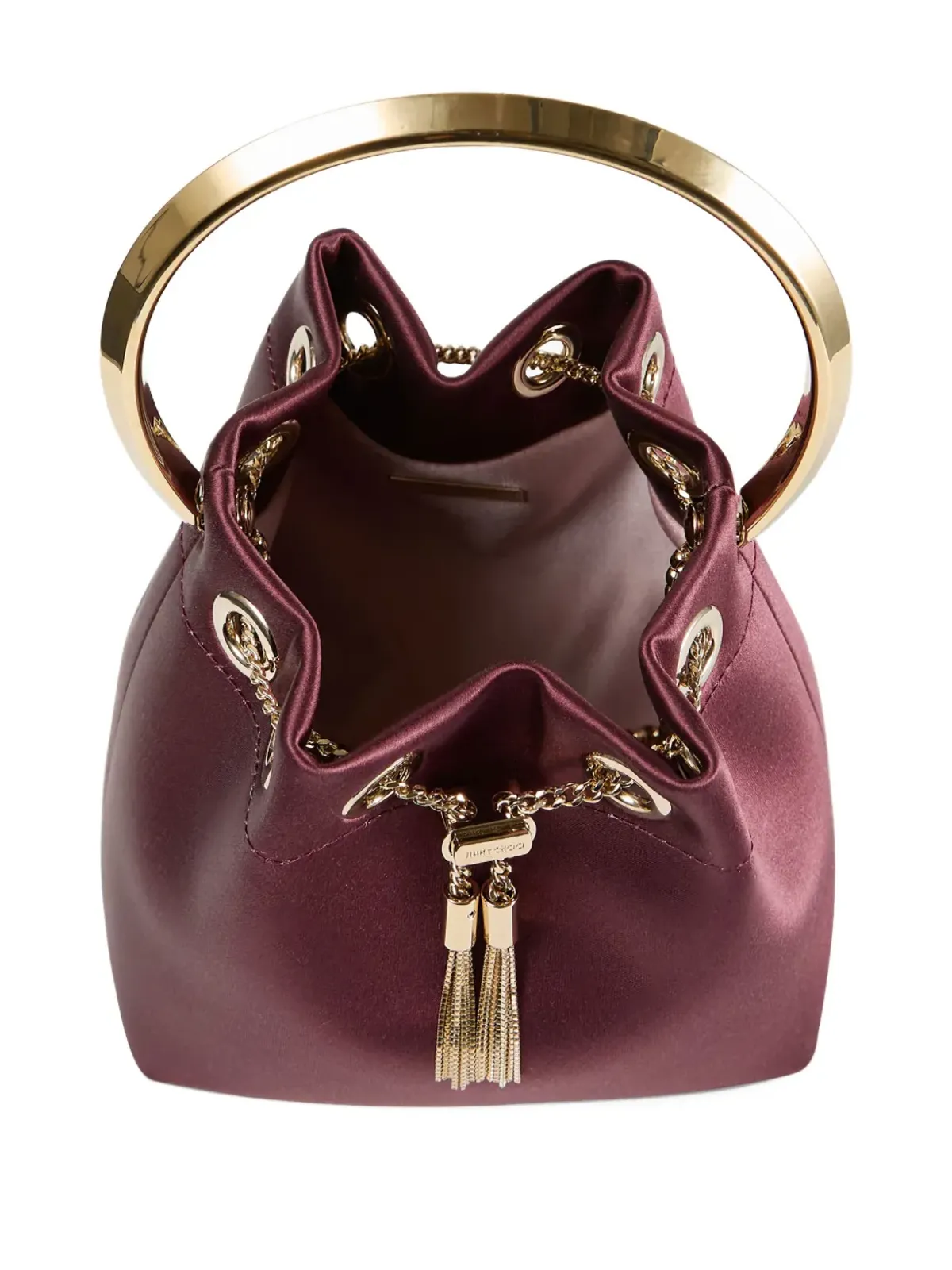 Jimmy Choo ボンボン バケットミニバッグ - レッド - 画像5