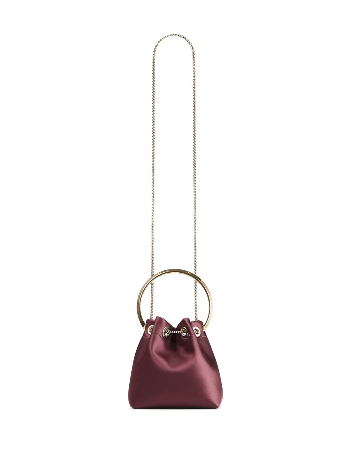 Jimmy Choo ボンボン バケットミニバッグ - レッド - 画像2