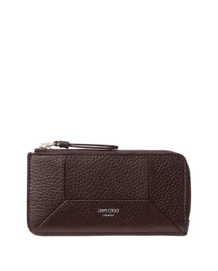 Jimmy Choo ジップアラウンド レザー ウォレット - サムネイル1
