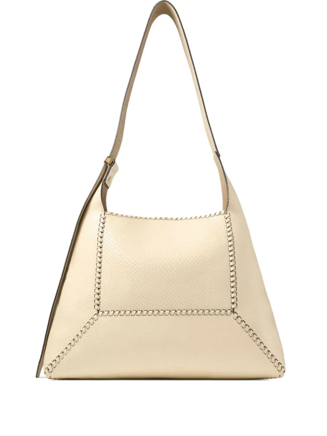 Jimmy Choo Jimmy Choo ミディアム ダイヤモンドホーボー レザー ショルダーバッグ - ニュートラルカラーの商品画像