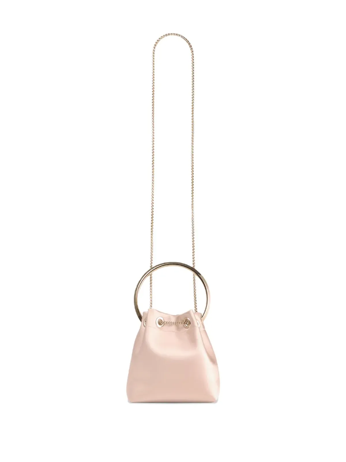 Jimmy Choo Bon Bon 円形ハンドル バケットバッグ - ピンク - 画像2