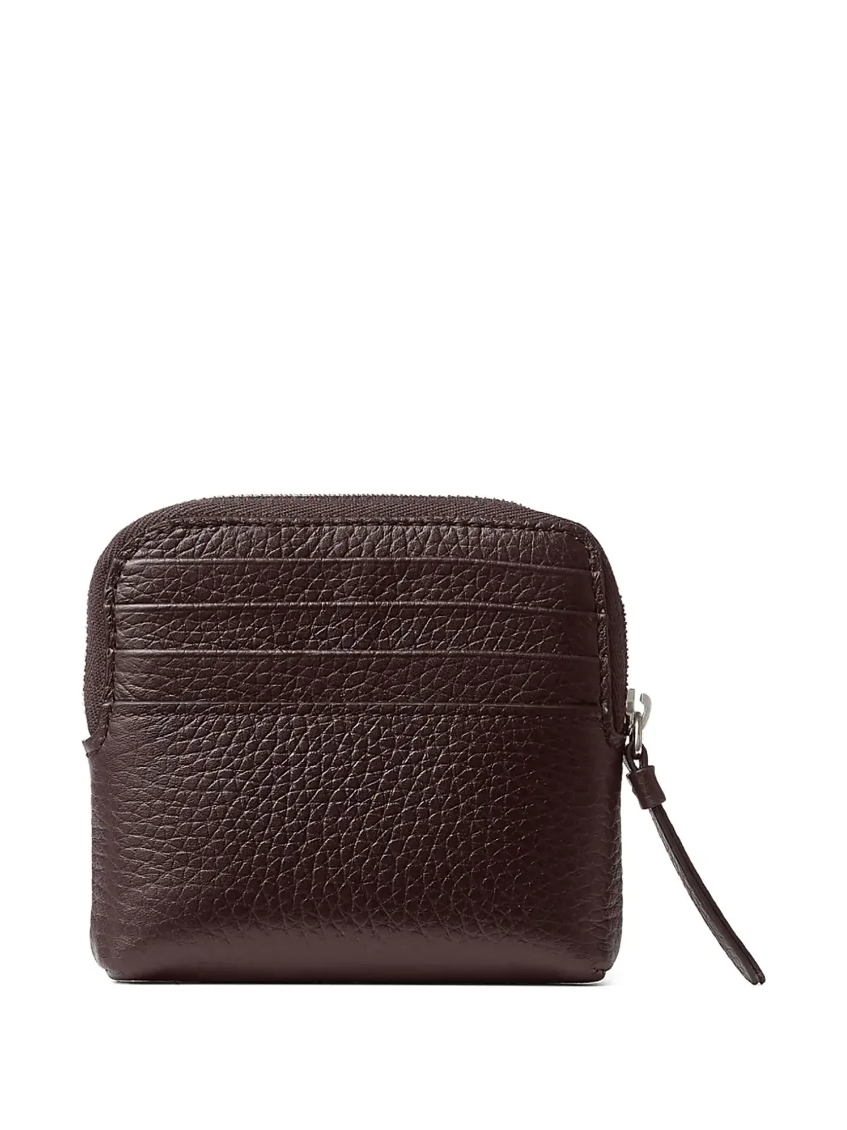 Jimmy Choo ジップトップ レザー ウォレット - レッド - 画像2