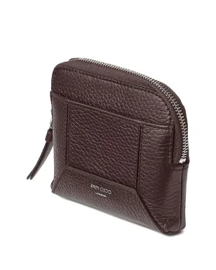 Jimmy Choo ジップトップ レザー ウォレット - レッド - サムネイル3