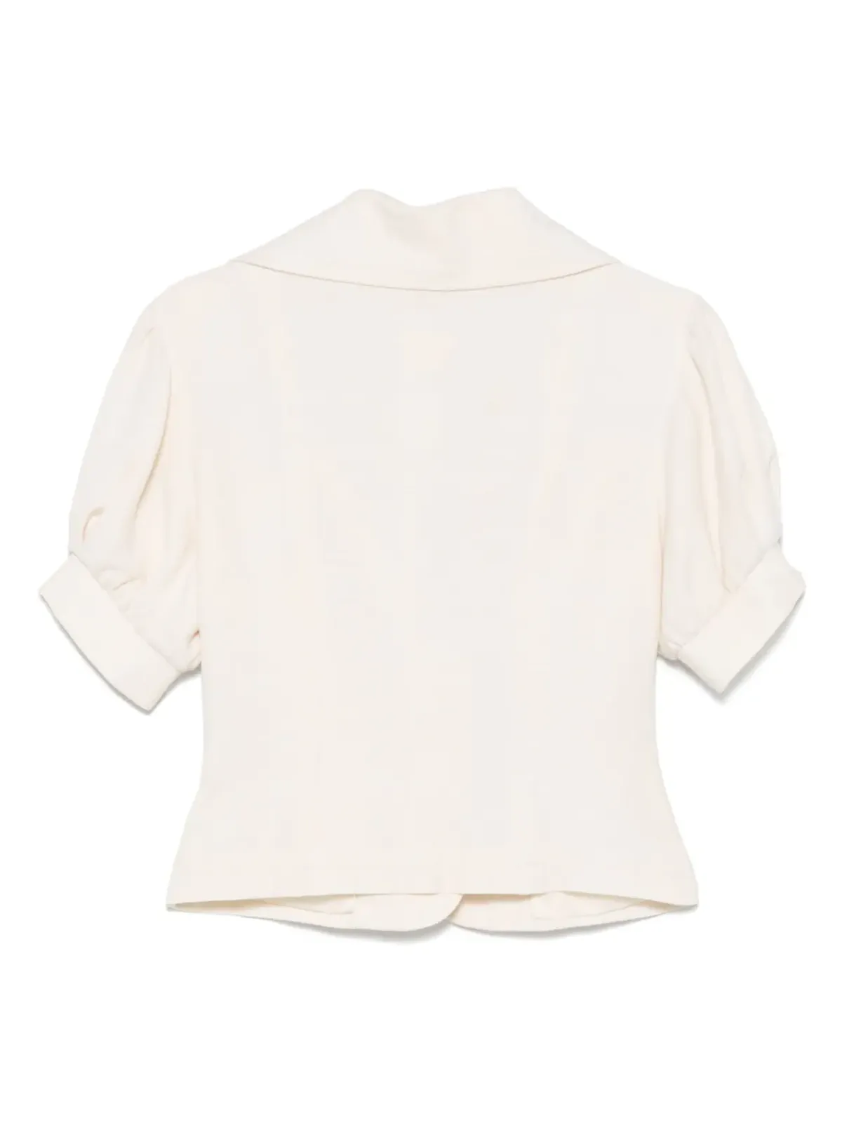 Christian Lacroix Pre-Owned 2000s linen-mohair jacket - ベージュ系 - 画像2