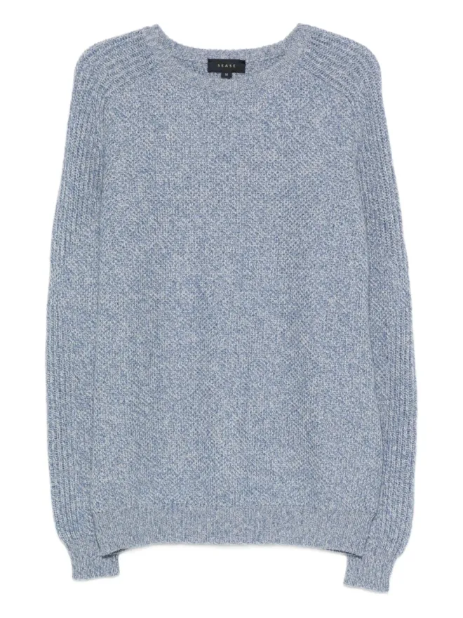 Sease Sease カシミヤセーター ブルーの商品画像