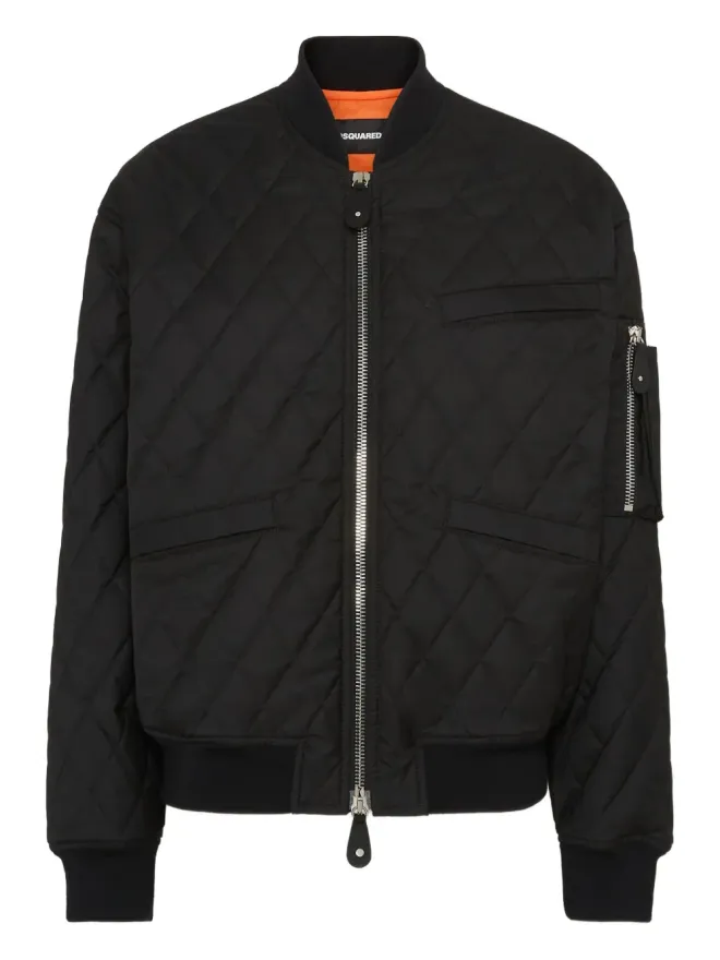 Dsquared2 DSQUARED2 キルティング ボンバー ジャケットの商品画像