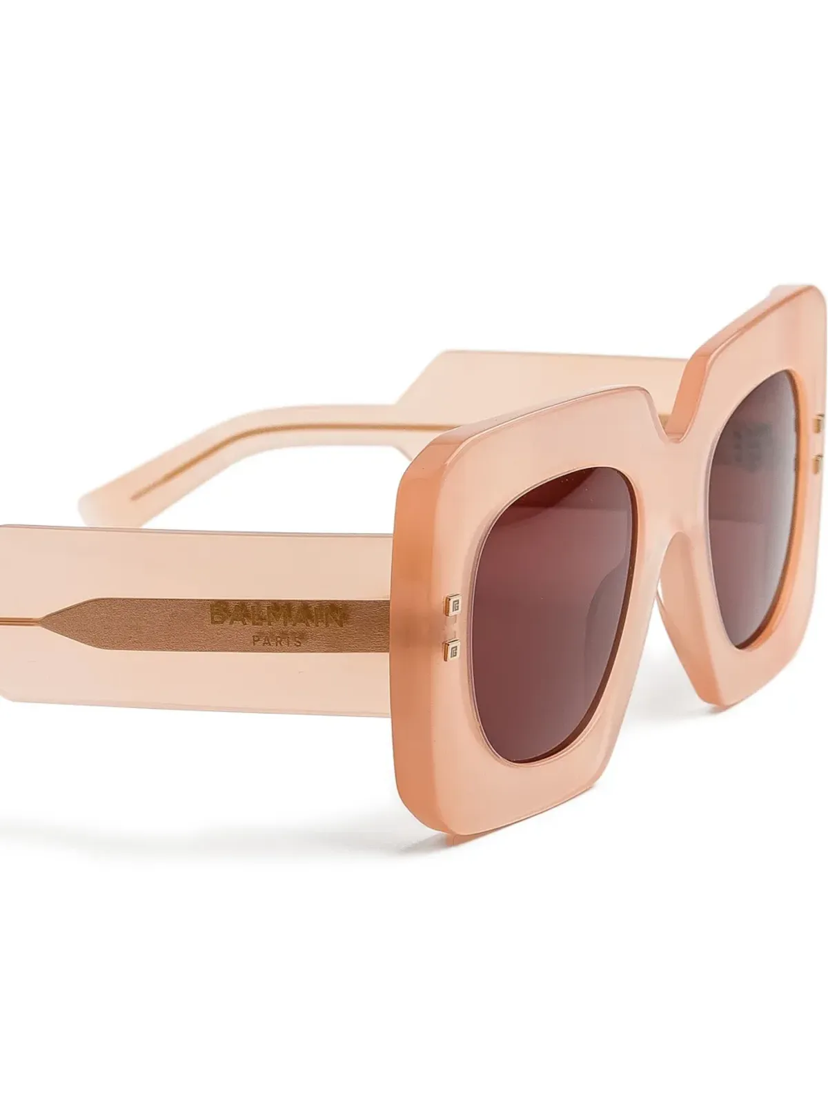Balmain Eyewear ロゴ入りサングラス - 画像2