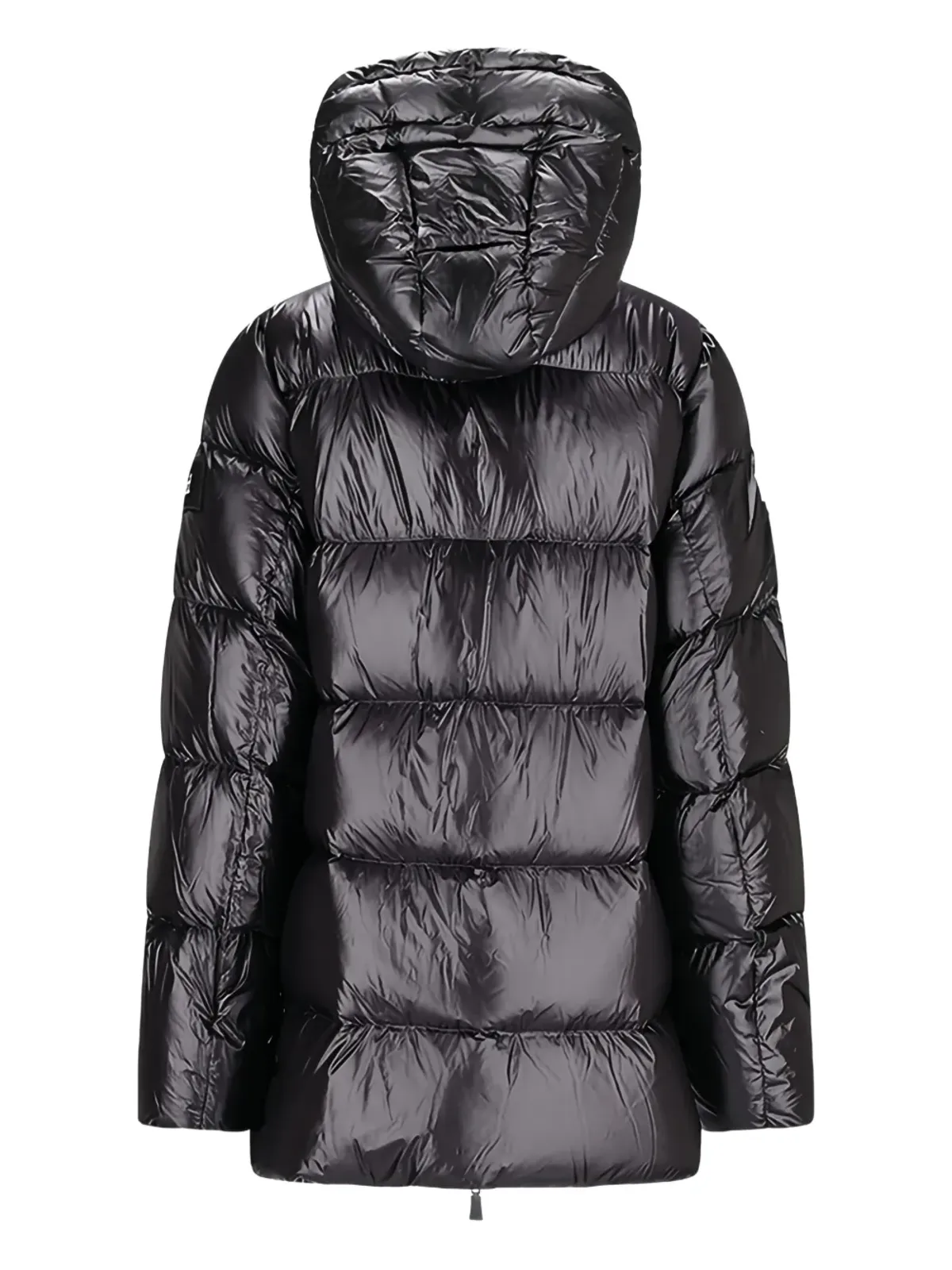 Add padded down jacket - Black - 画像2