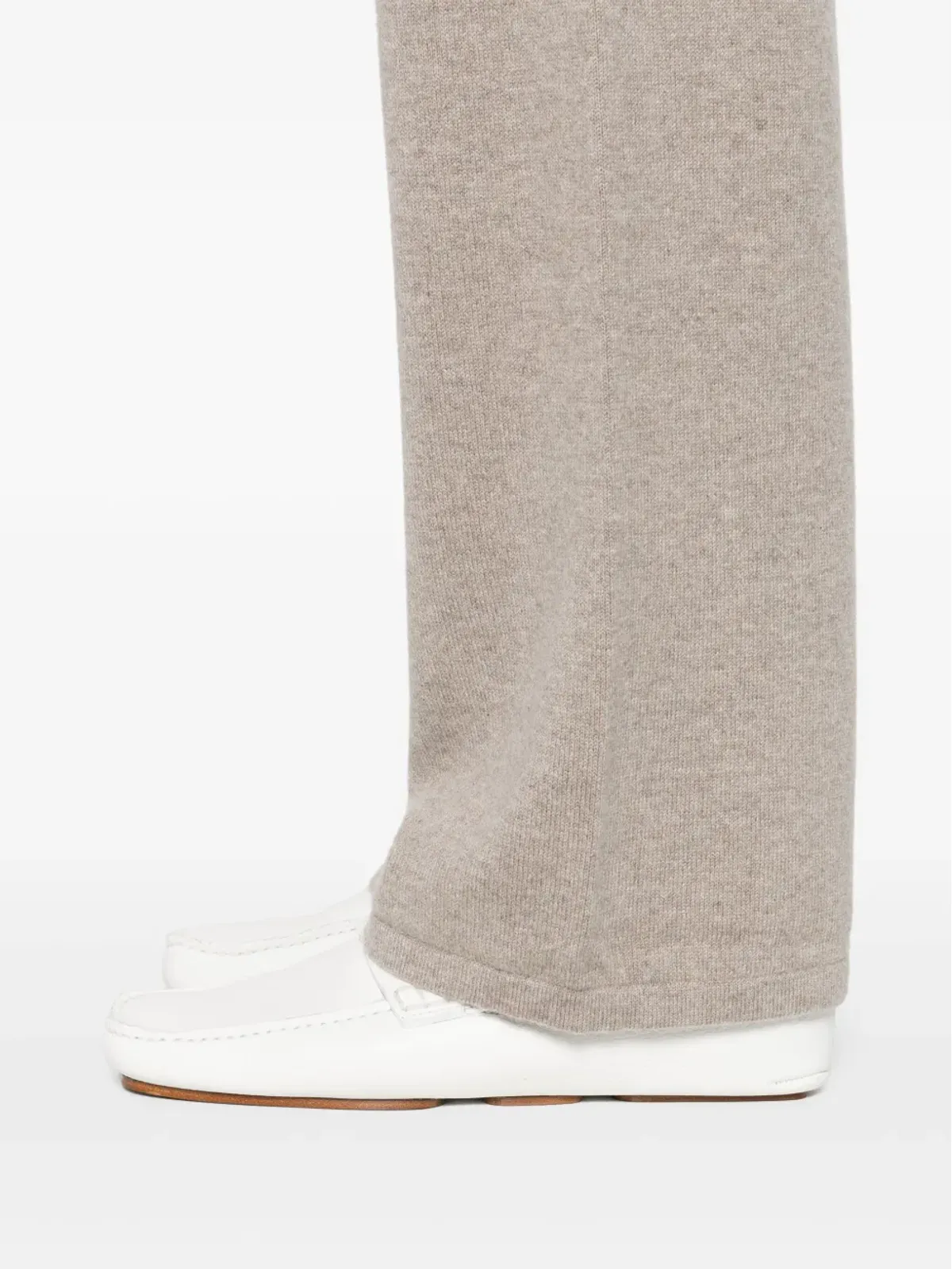 Soft Goat ニットカシミアセット ジャンパーとストレートレッグパンツ - 画像5
