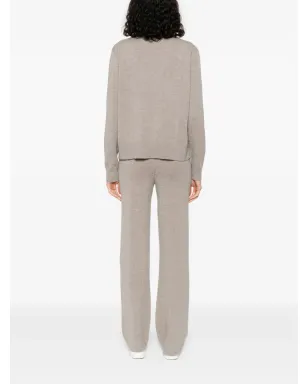 Soft Goat ニットカシミアセット ジャンパーとストレートレッグパンツ - サムネイル3