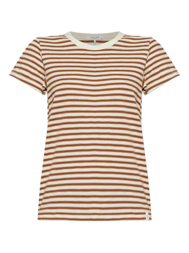 Rag & Bone rag & bone ストライプTシャツ - オレンジの商品画像