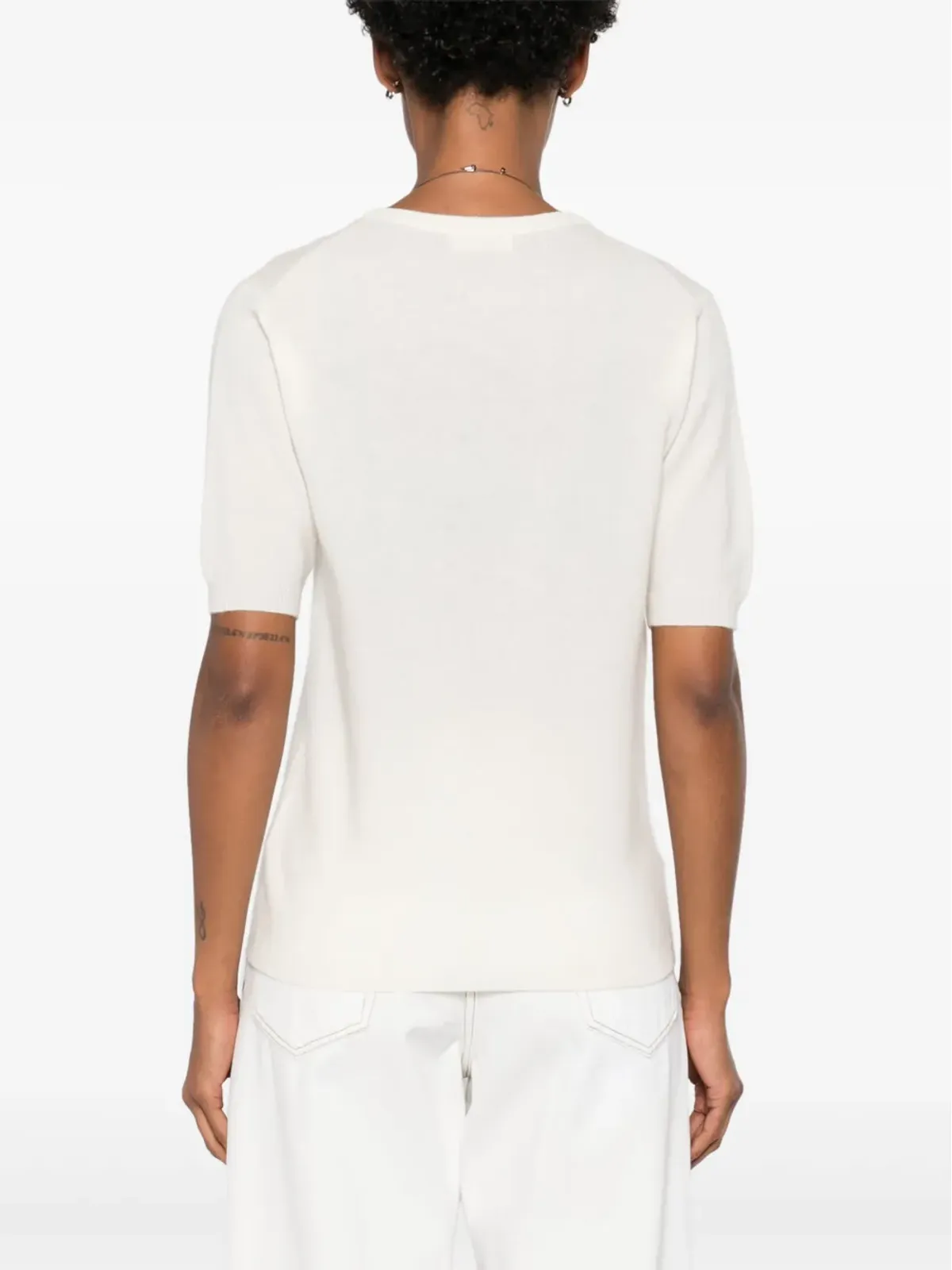 Soft Goat カシミヤTシャツ - 画像4