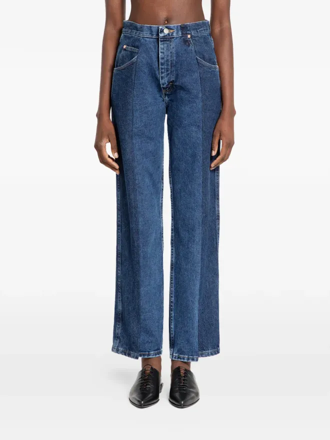 E.L.V DENIM E.L.V DENIM パネルボーイフレンドジーンズの商品画像